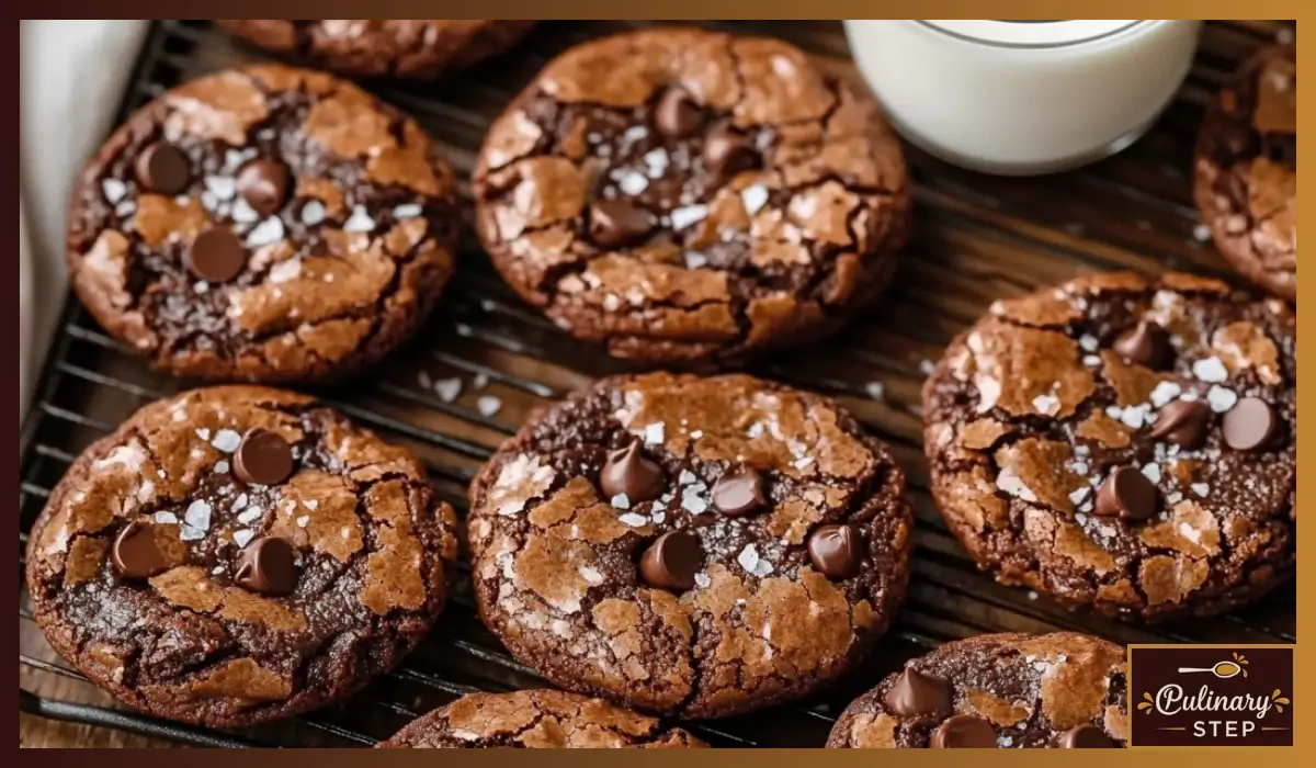 Salted Brownie Cookies