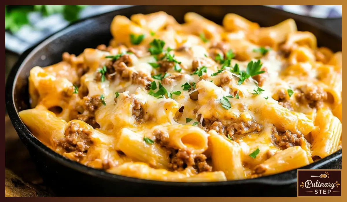 Cheeseburger Pasta