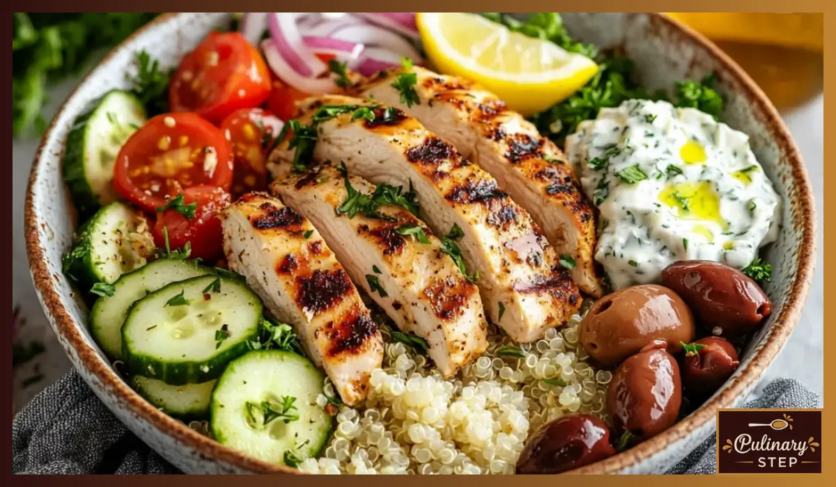 Greek Chicken Bowls