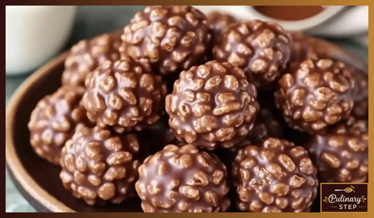 Chocolate Rice Krispie Balls