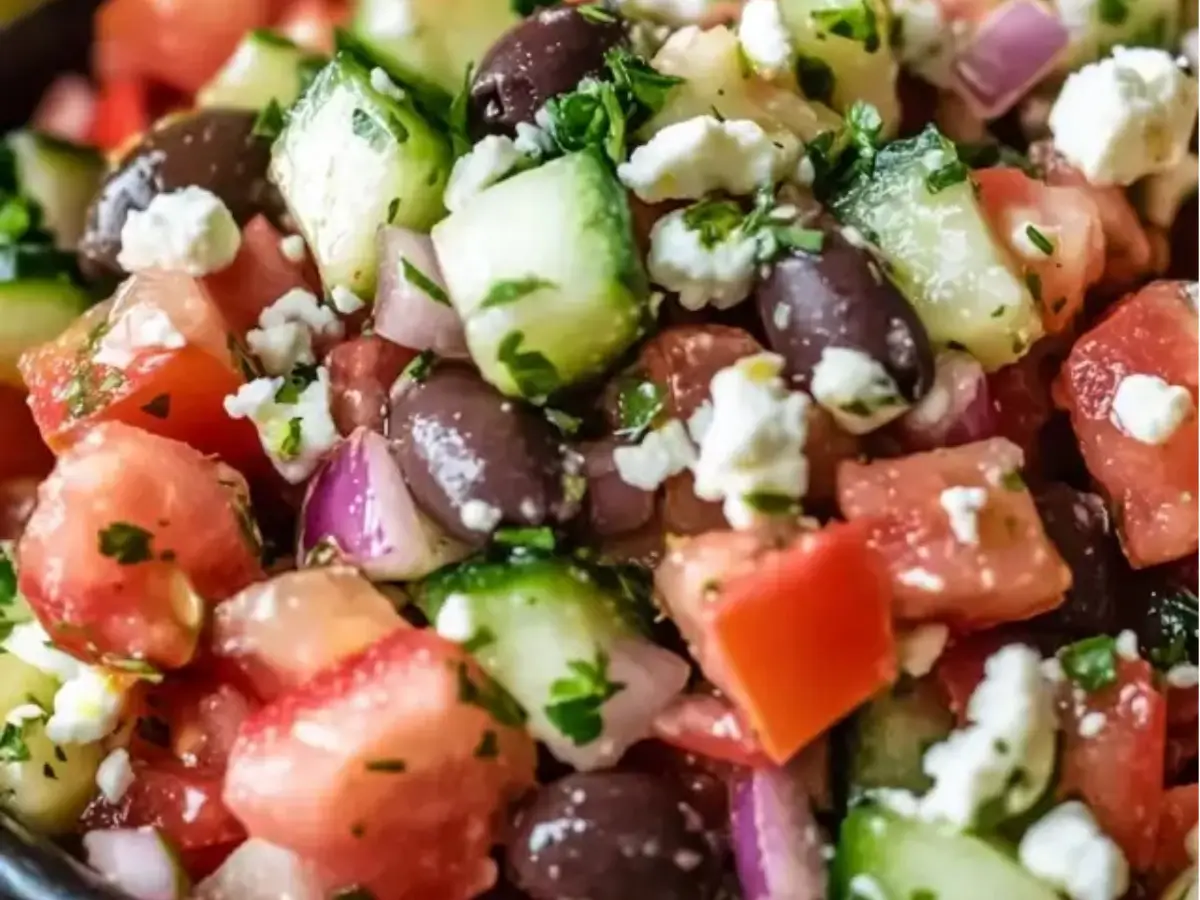 Easy Greek Salsa